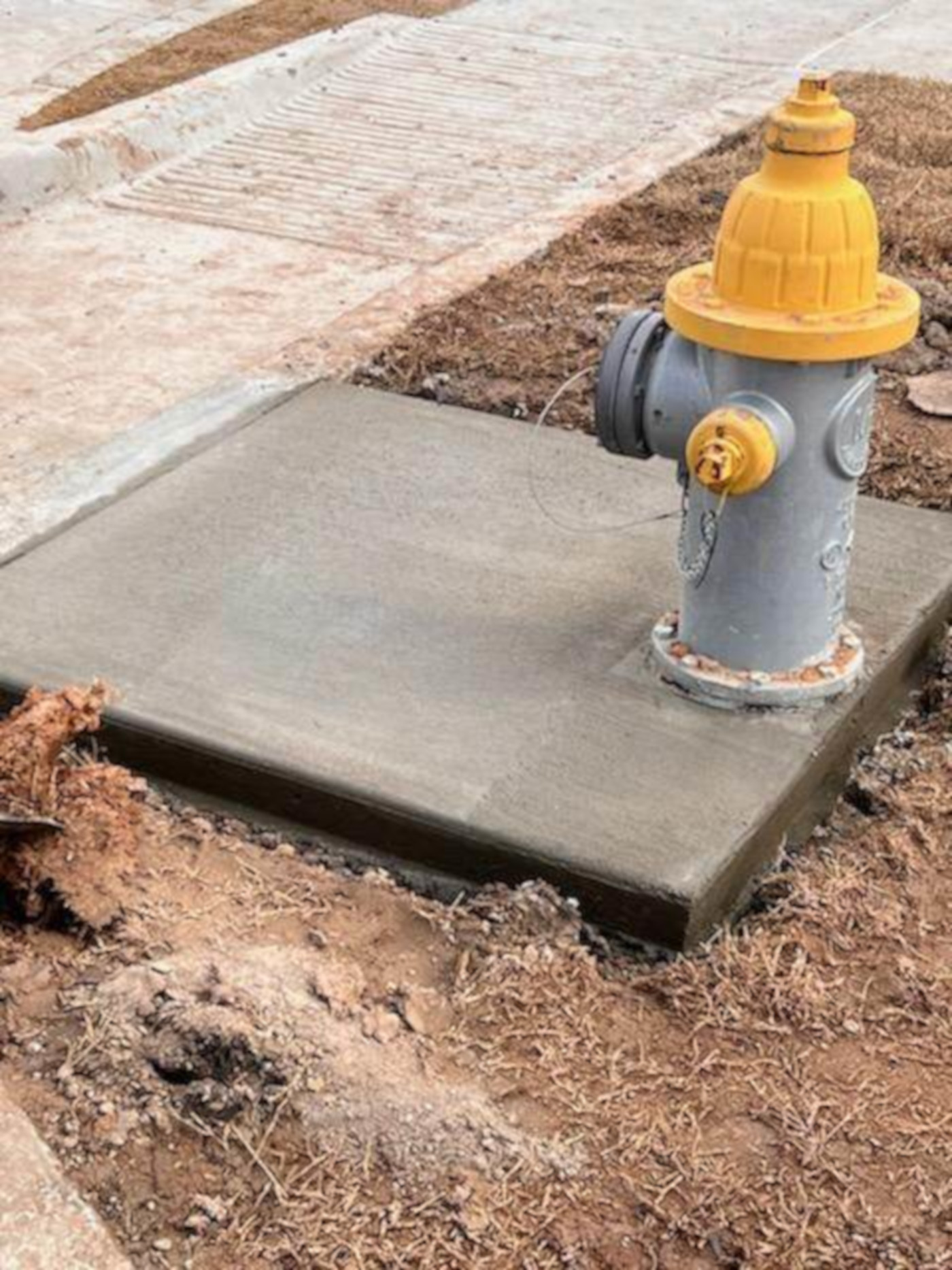 Concrete slab repair project